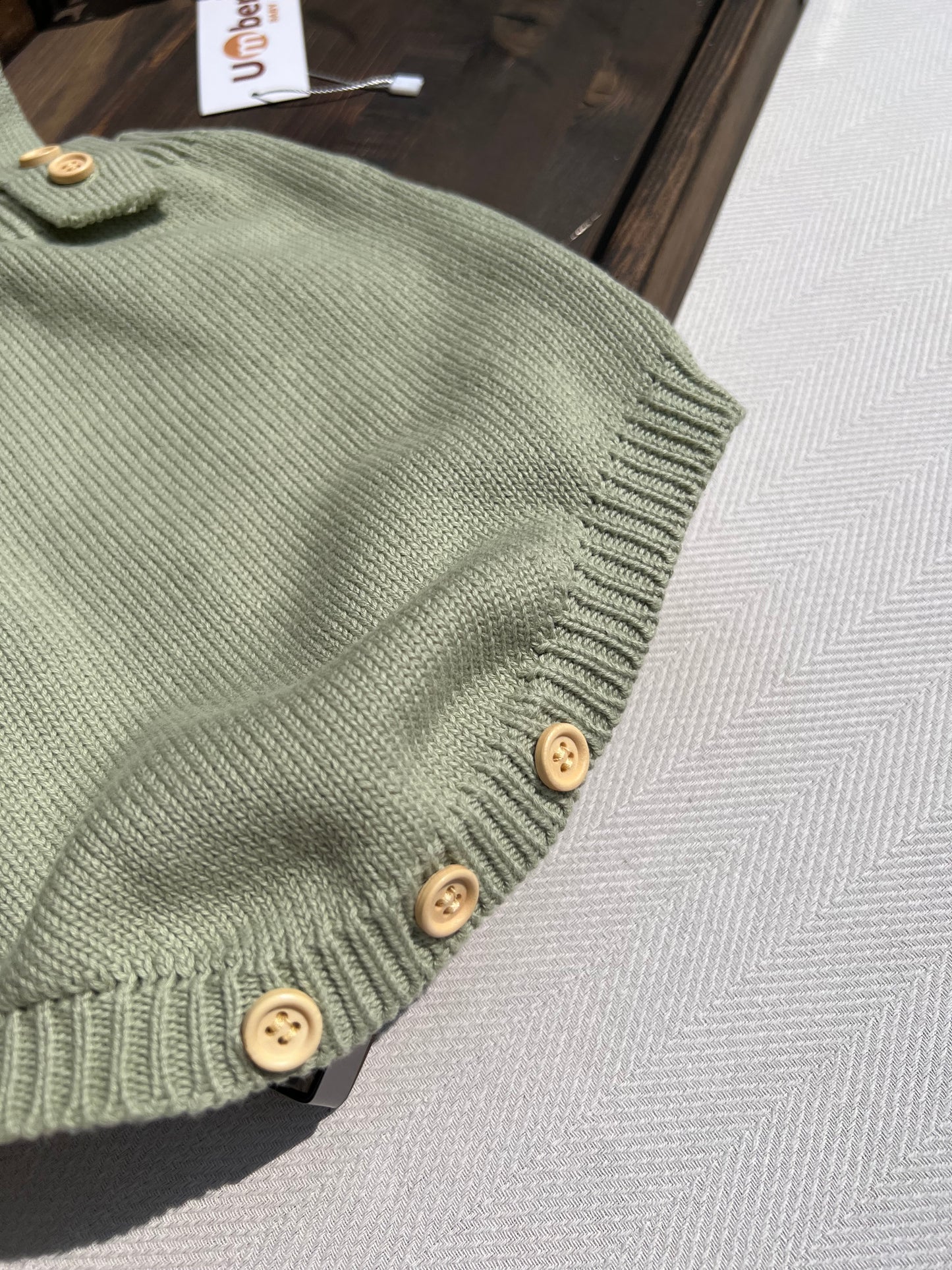 Meadow Knit Baby Romper