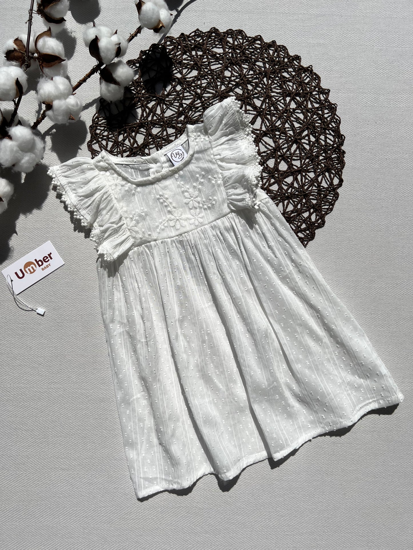 Fiona Floral Lace Baby Dress