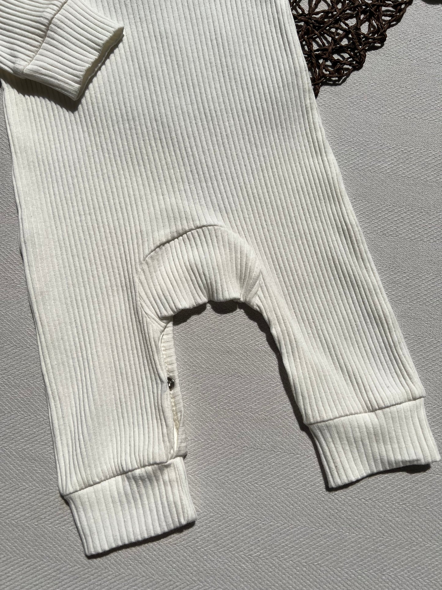 Morgan Ribbed Baby Jumpsuit