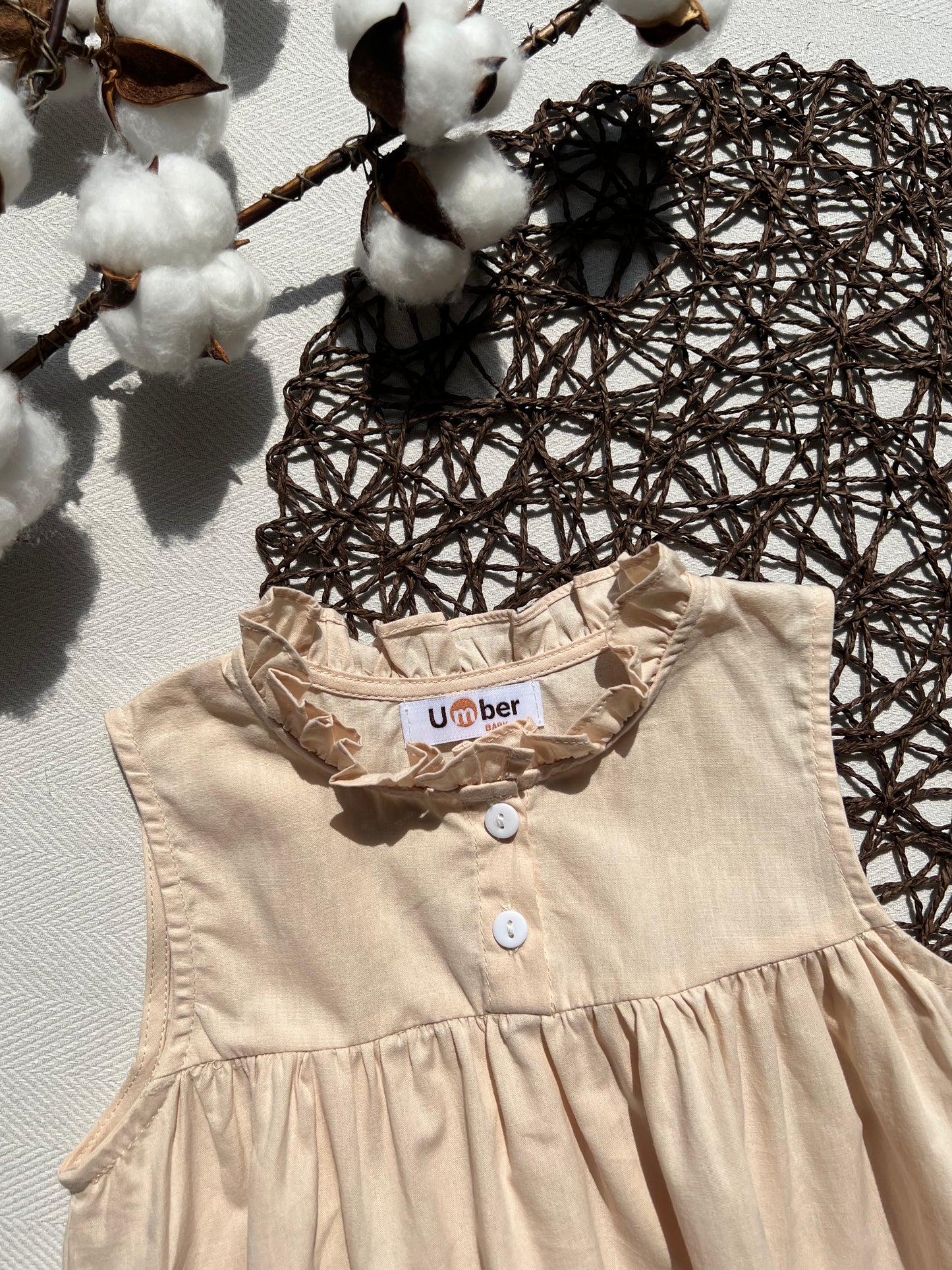 Iris Ruffle Baby Dress