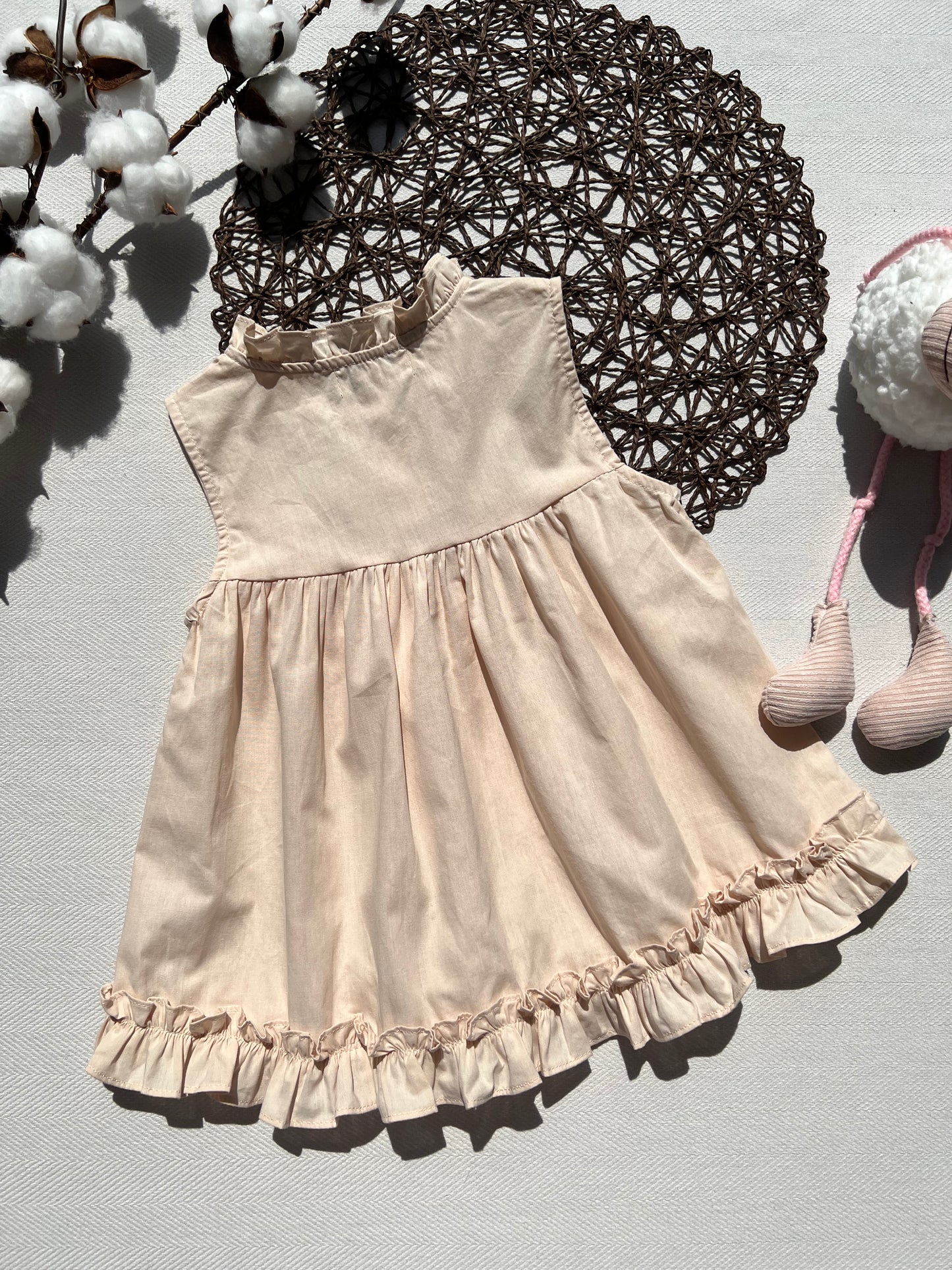 Iris Ruffle Baby Dress