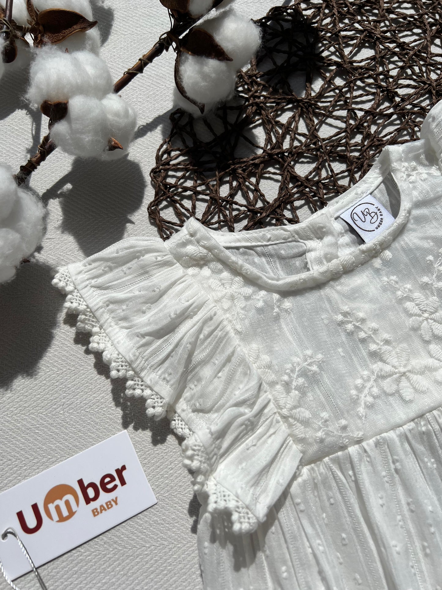Fiona Floral Lace Baby Dress