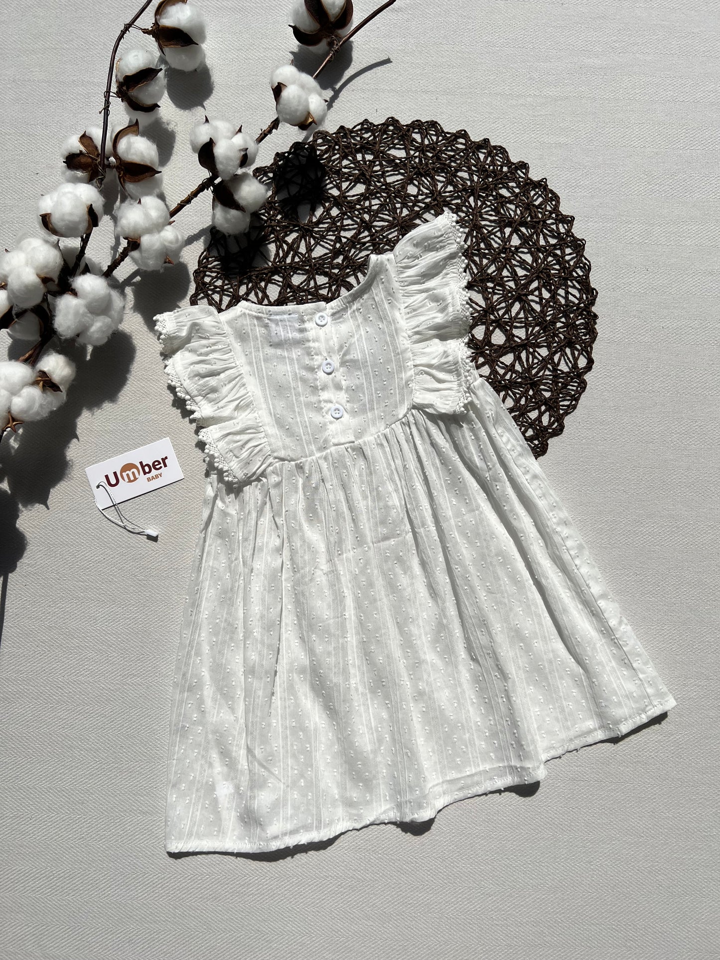 Fiona Floral Lace Baby Dress