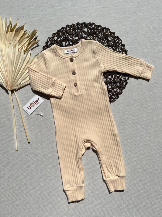 Flynn Ribbed Baby Jumpsuit
