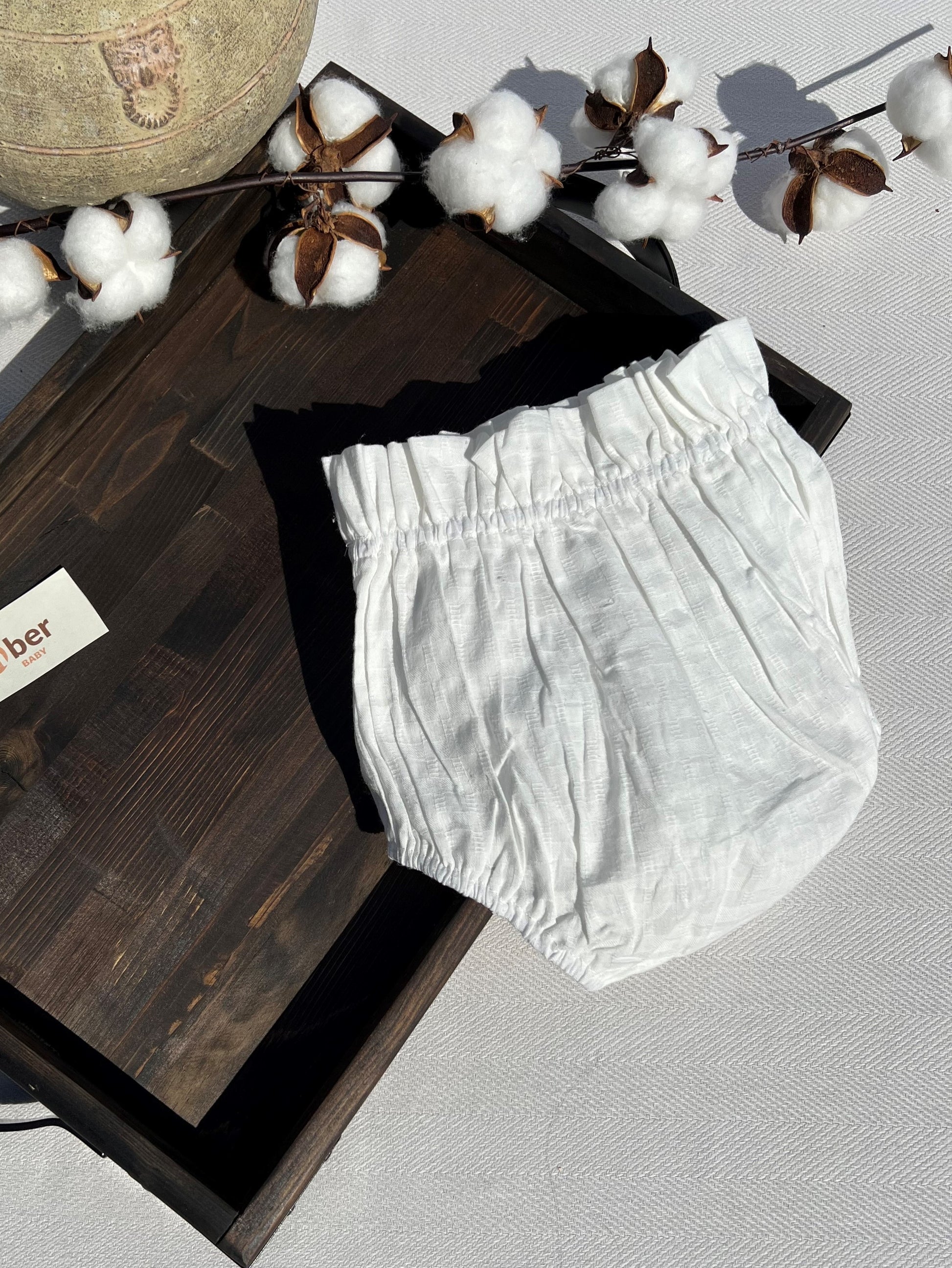 White Baby Bloomers