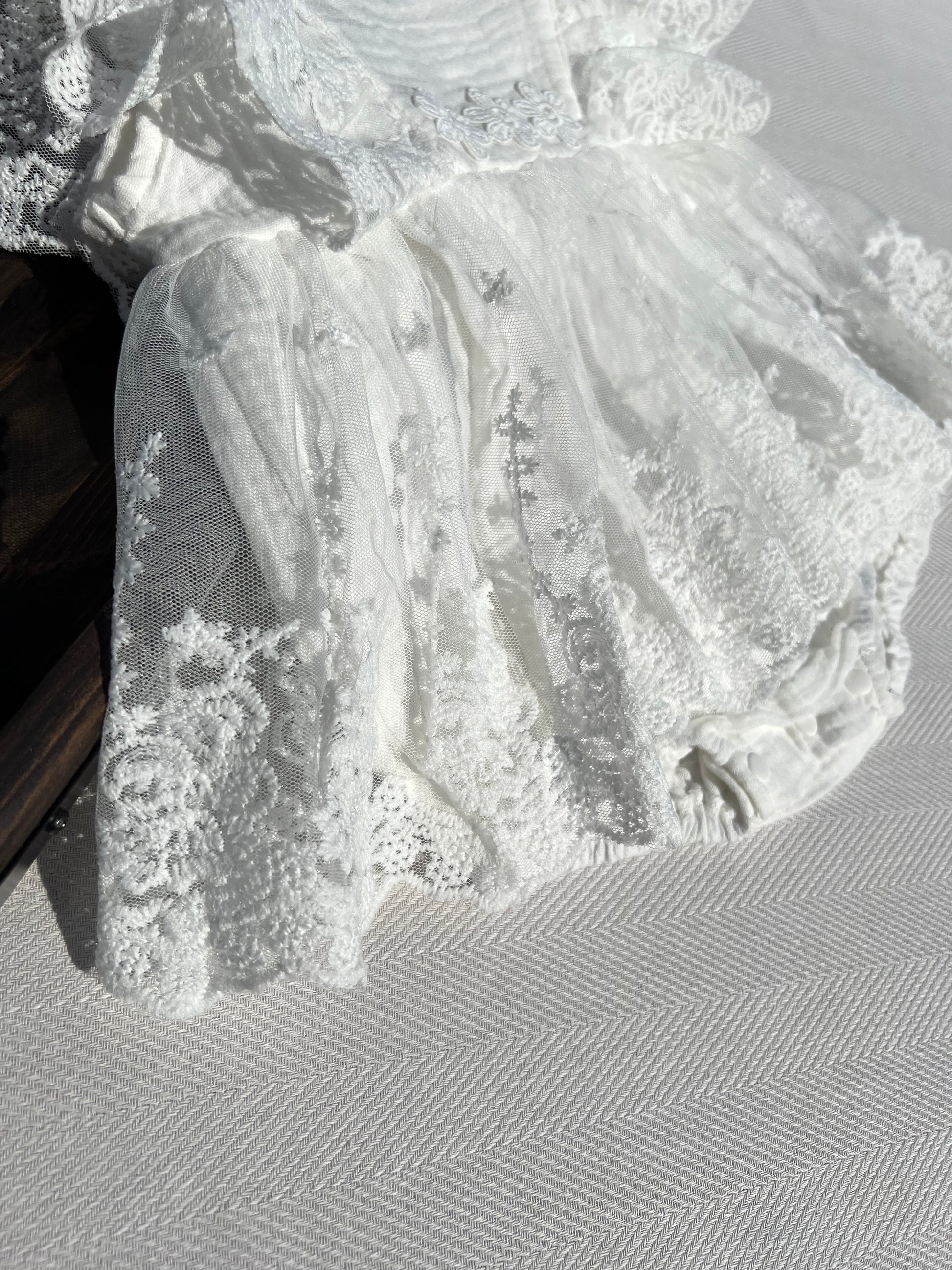Sienna Lace Blossom Baby Dress Sienna Lace Blossom Baby Dress